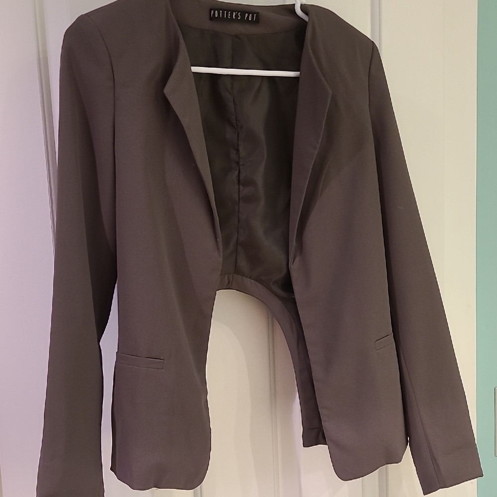Potter's Pot Charcoal Blazer